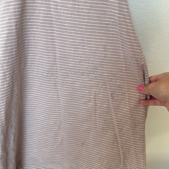 Patagonia Porch Song Dress Striped Purple size Medium - Picture 9 of 12